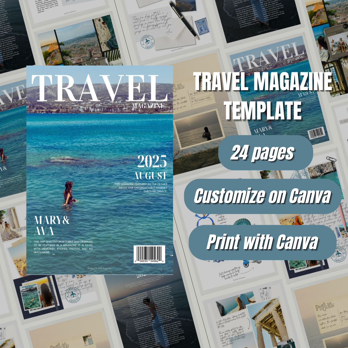 Travel Magazine Template