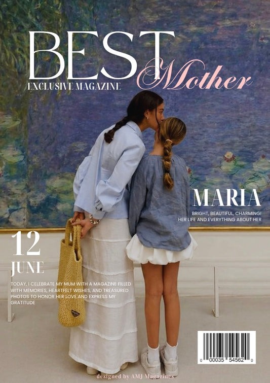 a Mothers Day Magazine Template