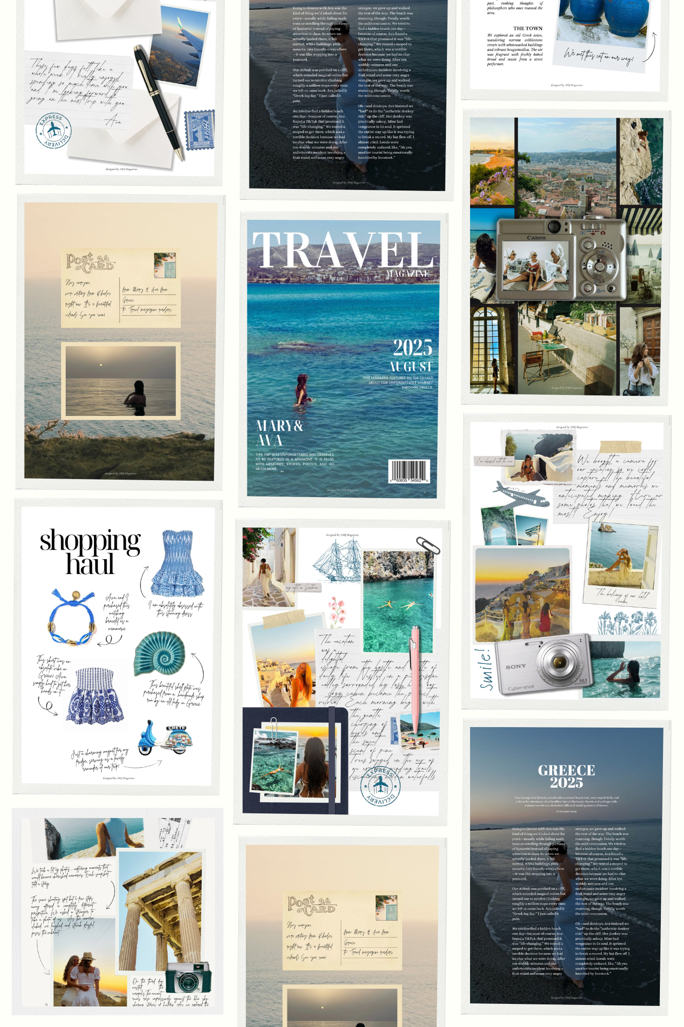 Travel Magazine Template